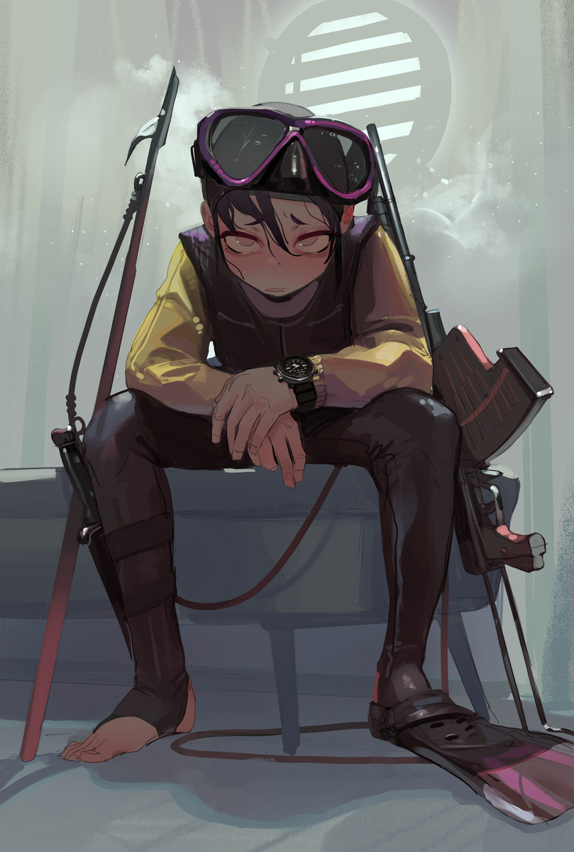 This is a pixiv picture whose title is ⚓️⚓️⚓️.