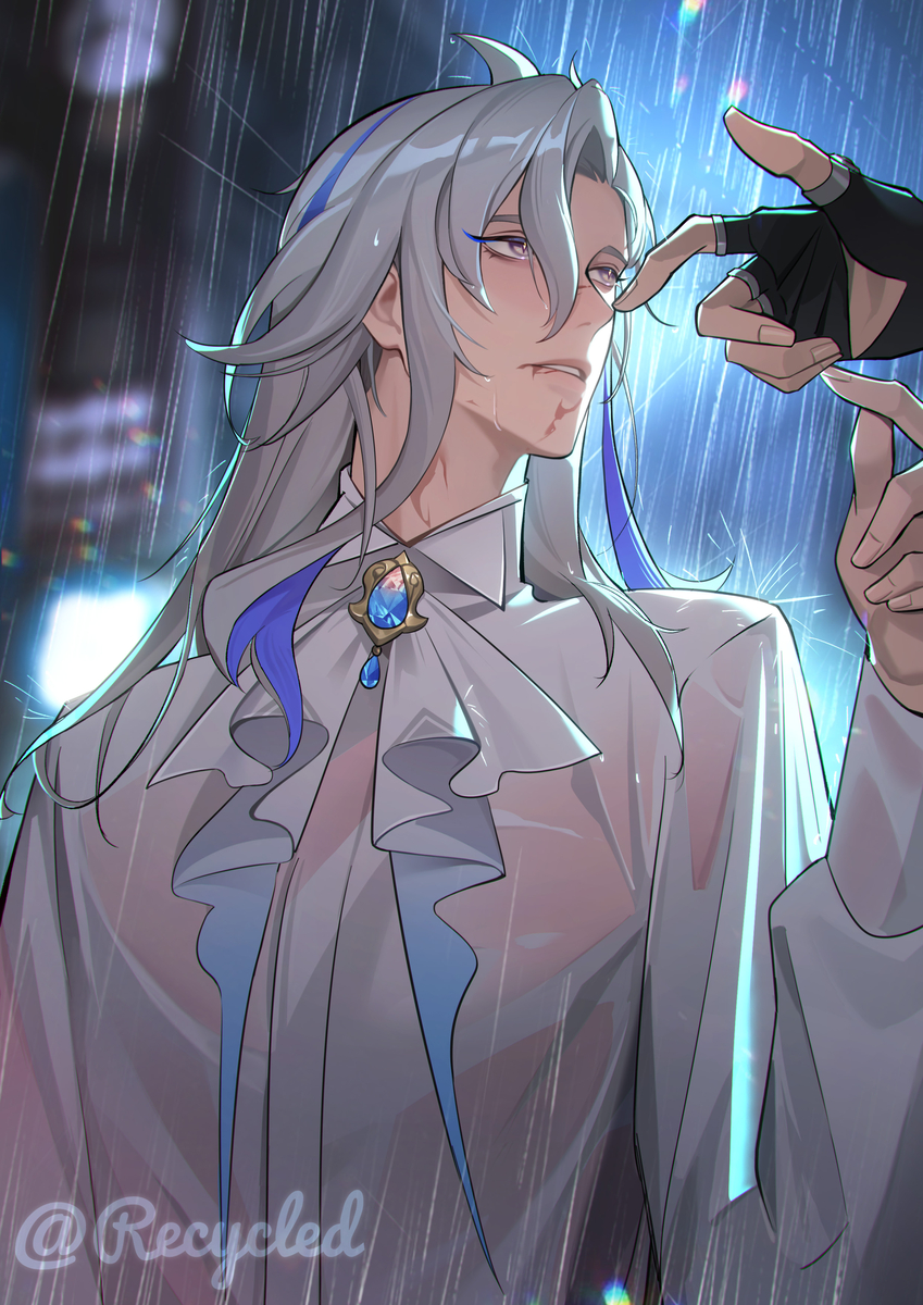 This is a pixiv picture whose title is Neuvillette.