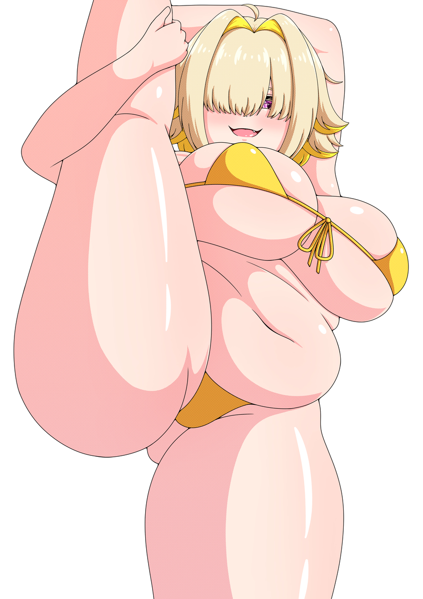 This is a pixiv picture whose title is Flexible Elegg.