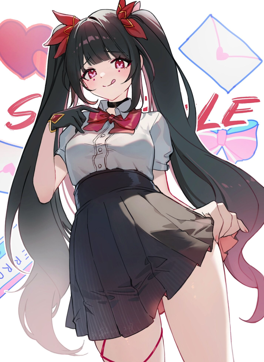 This is a pixiv picture whose title is 雌小鬼!.
