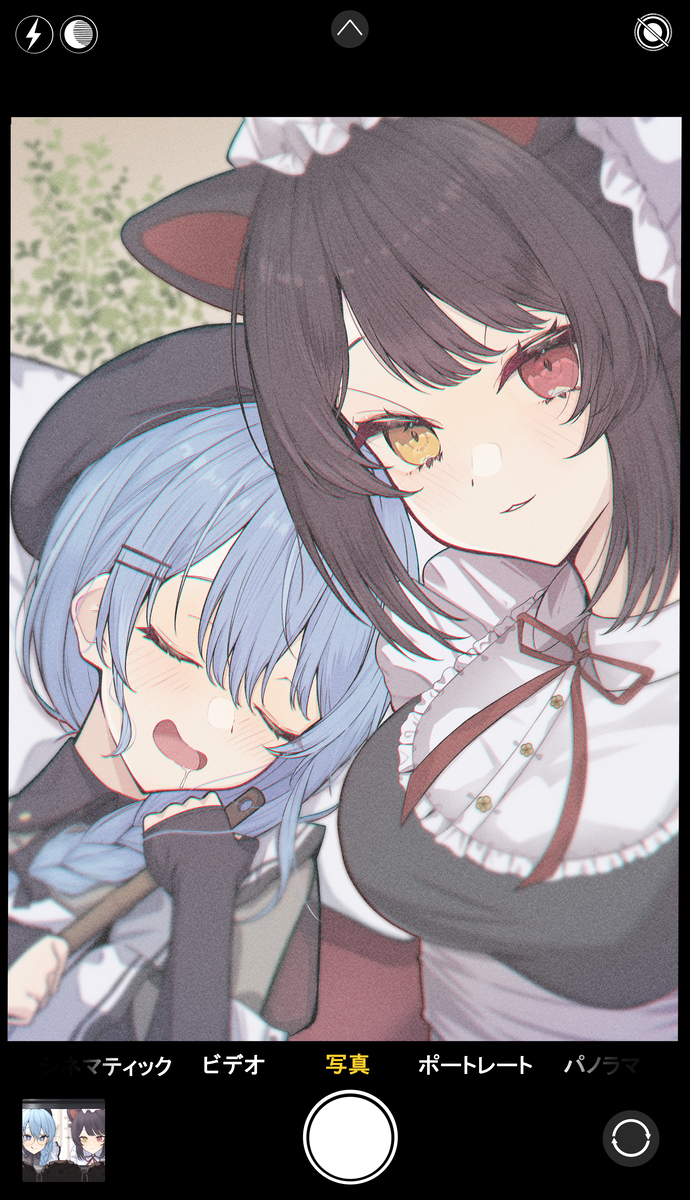 This is a pixiv picture whose title is かわいい寝顔のおすそわけ♫.