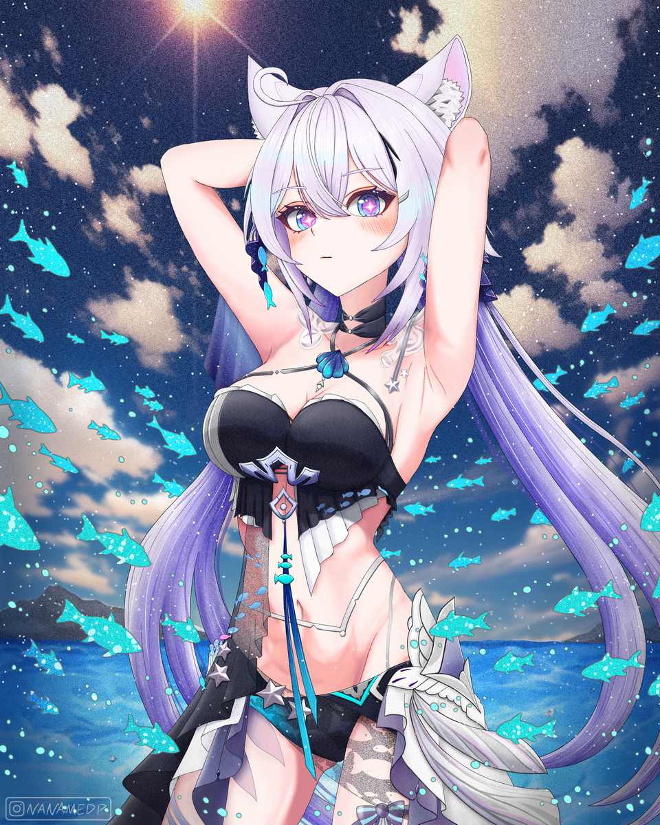 This is a pixiv picture whose title is Kiana.