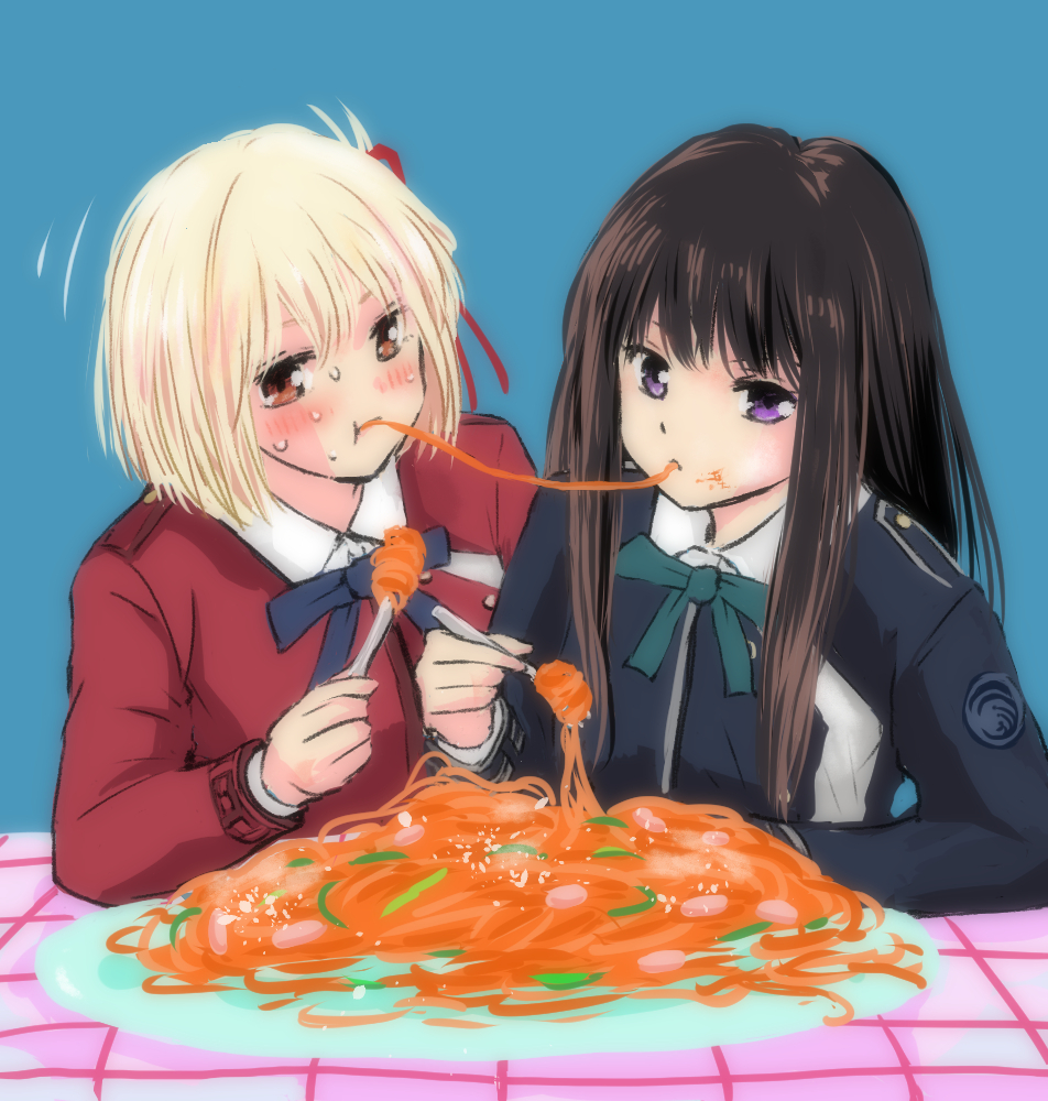 This is a pixiv picture whose title is パスタ祭りのちさたき.