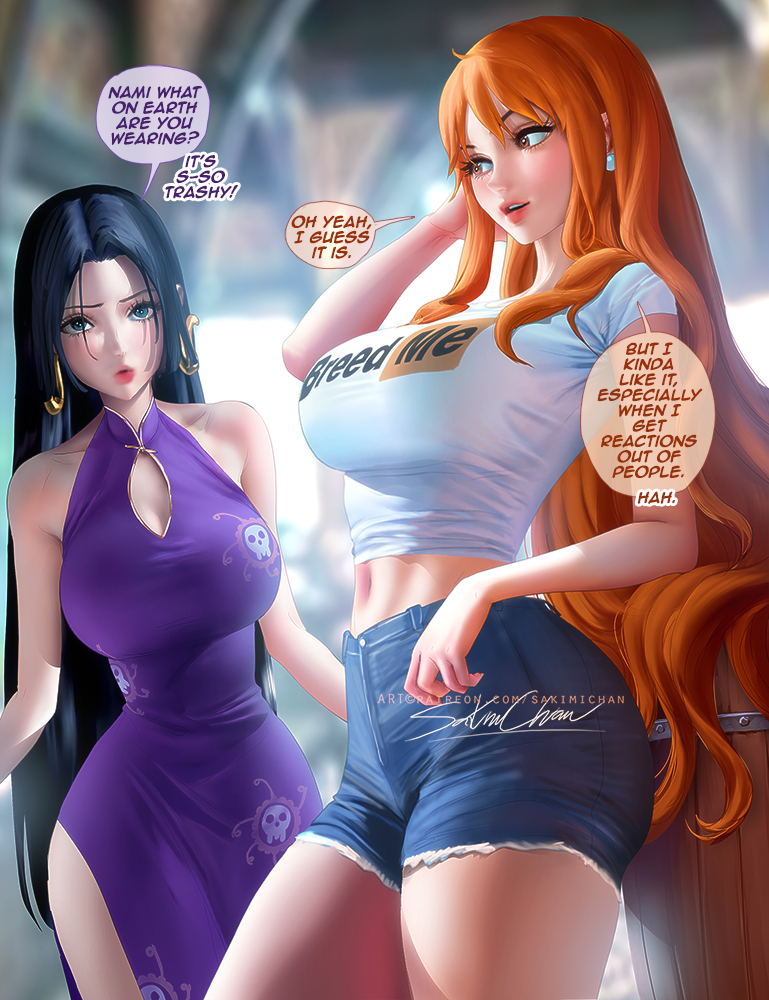 This is a pixiv picture whose title is boa takes the L  波尔对爱情的追求 1.