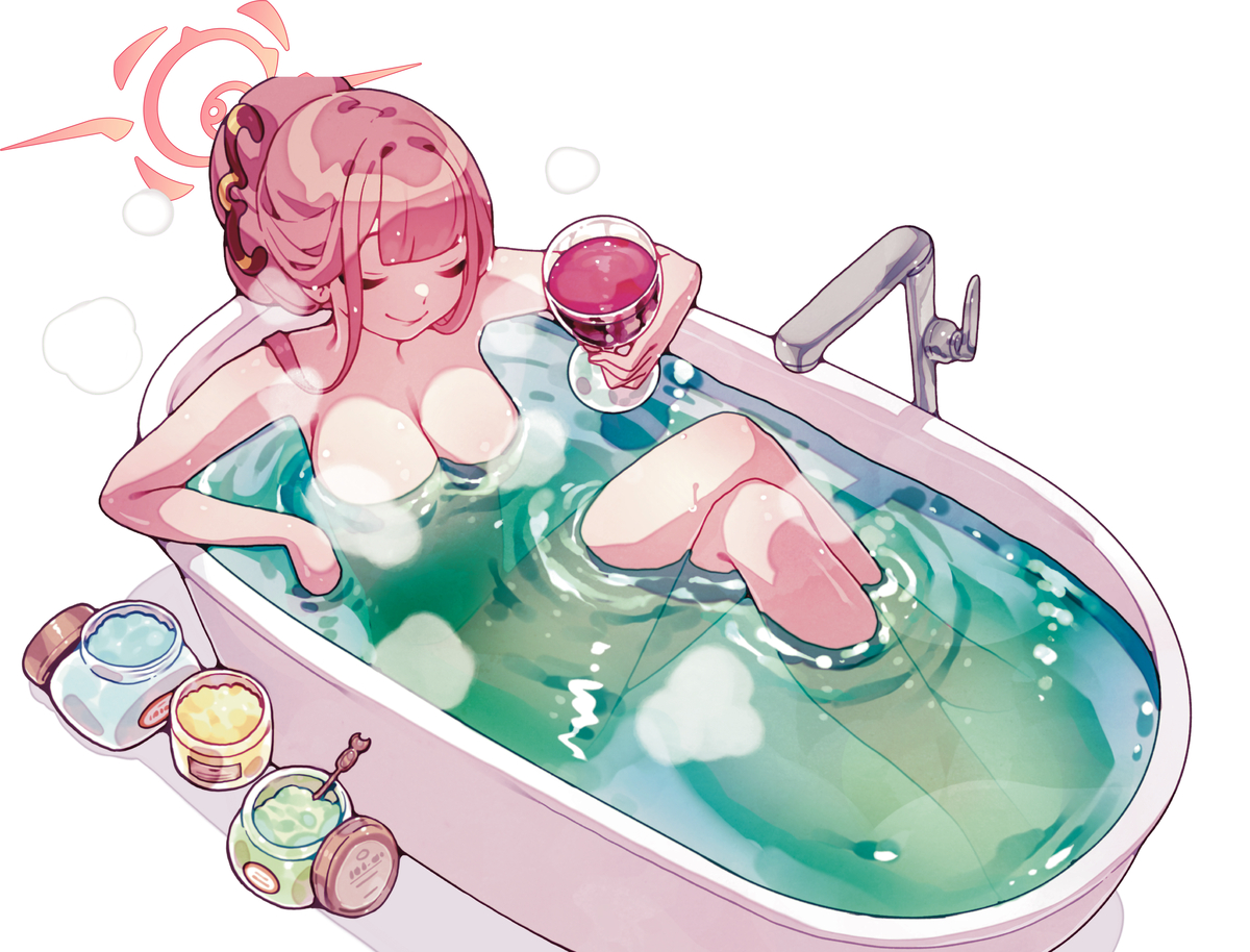 This is a pixiv picture whose title is 泡澡的アル🛀.