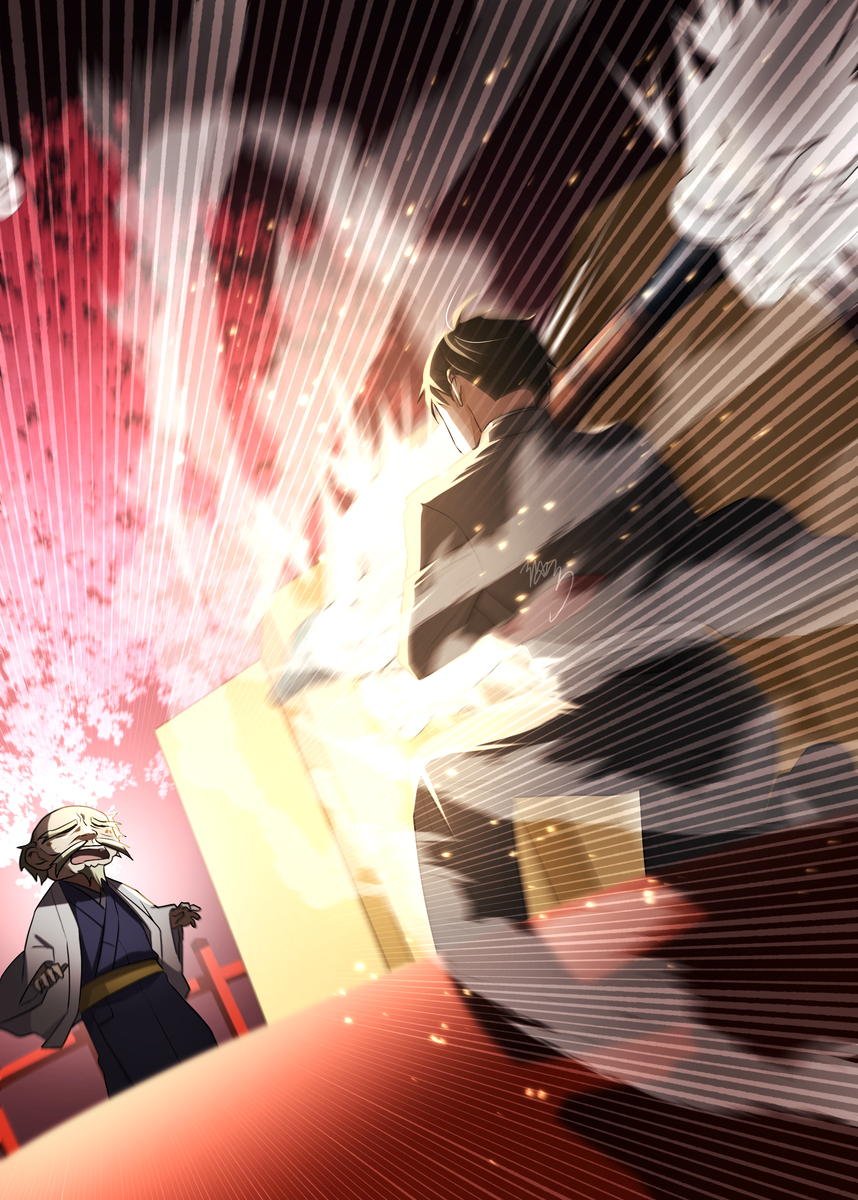 This is a pixiv picture whose title is 幸運EX＋＋＋バディによる哭倉村RTA②.