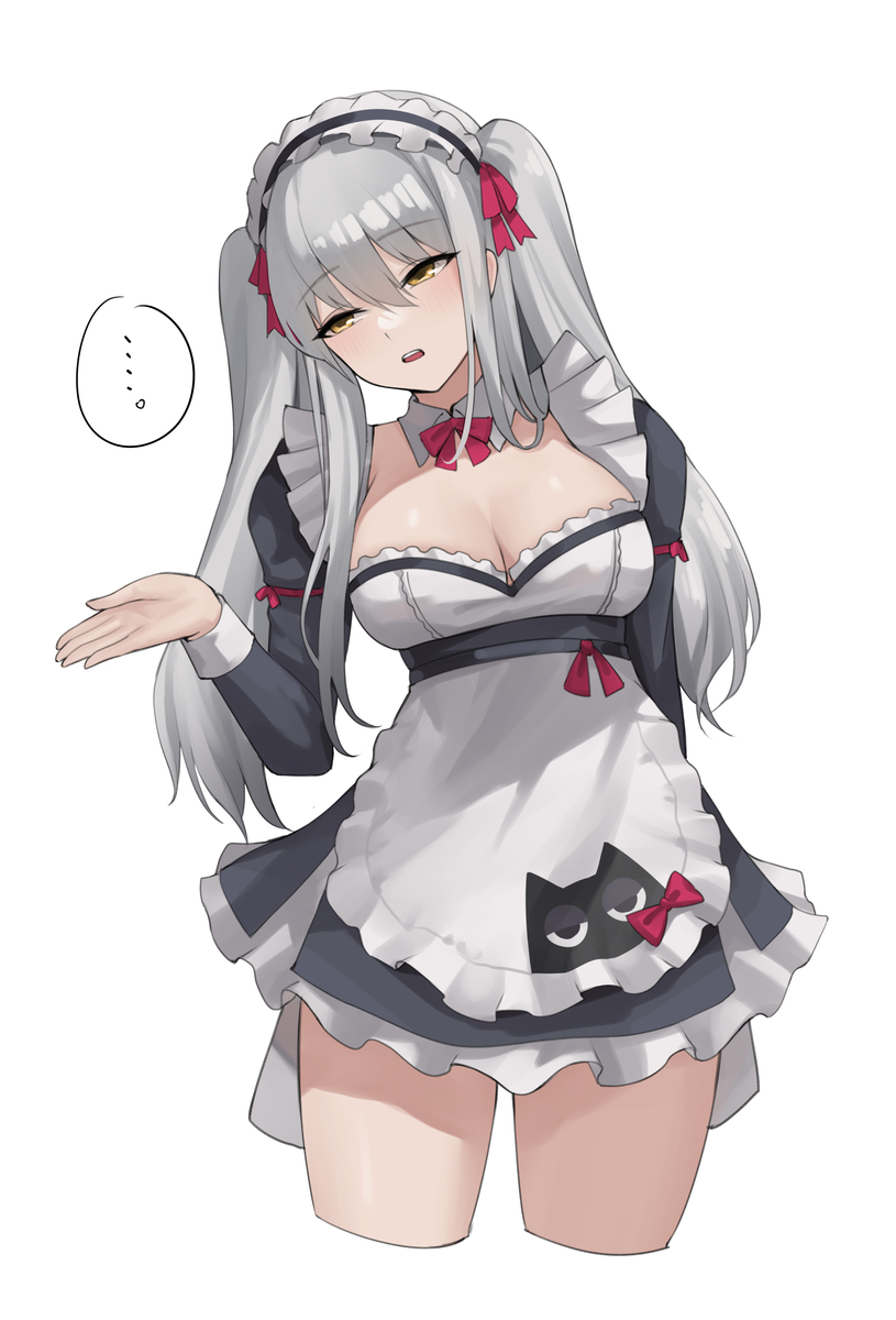 This is a pixiv picture whose title is メイドプリム.