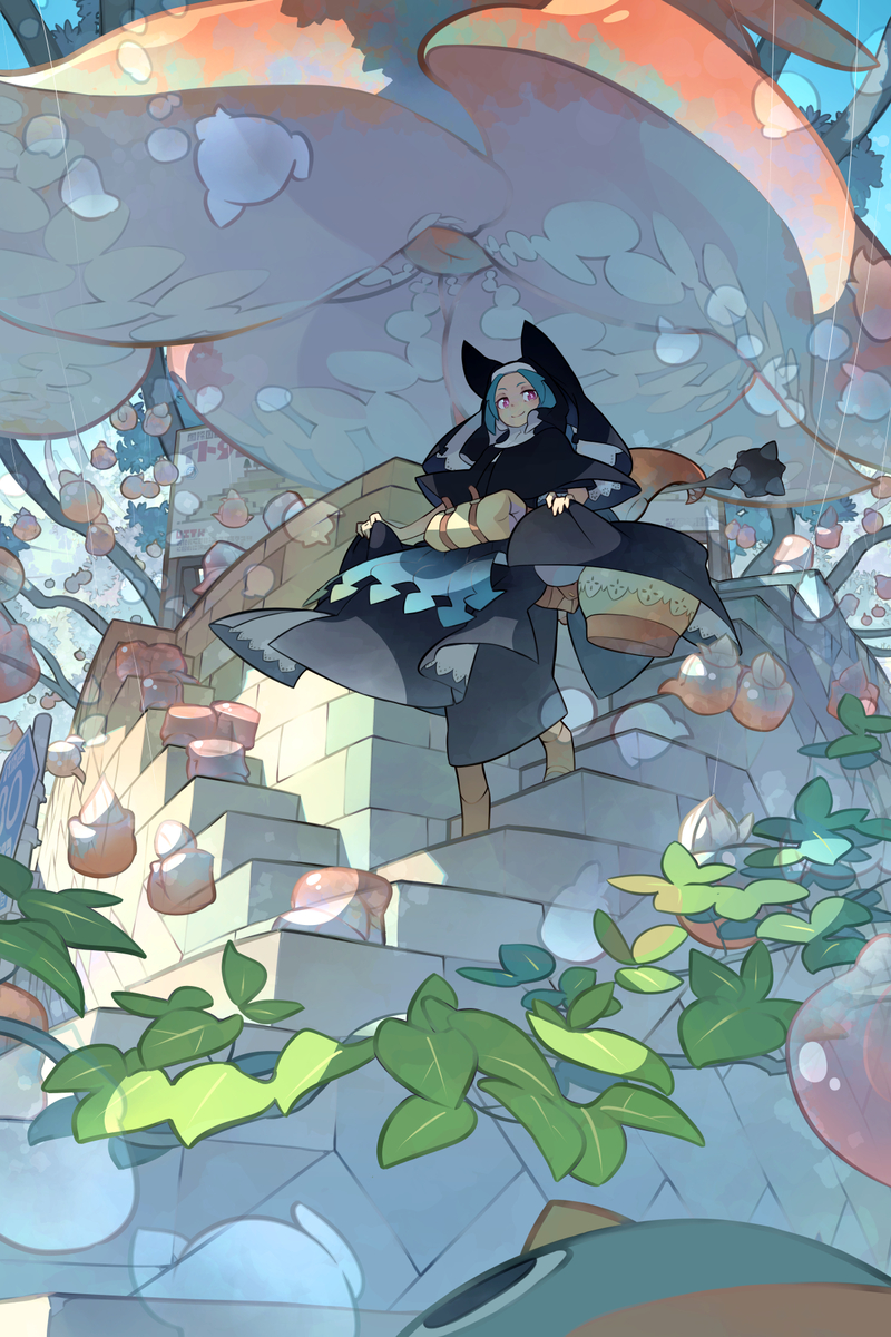 This is a pixiv picture whose title is イトダコ国際公園.