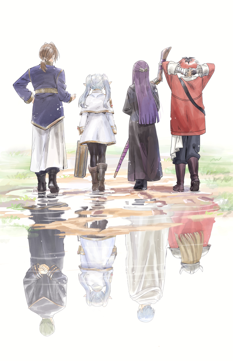 This is a pixiv picture whose title is Beyond Journey's End.