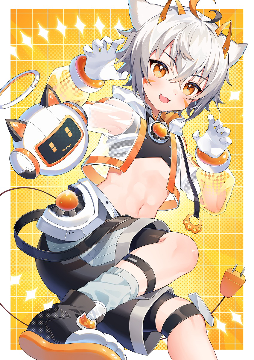 This is a pixiv picture whose title is Skeb.