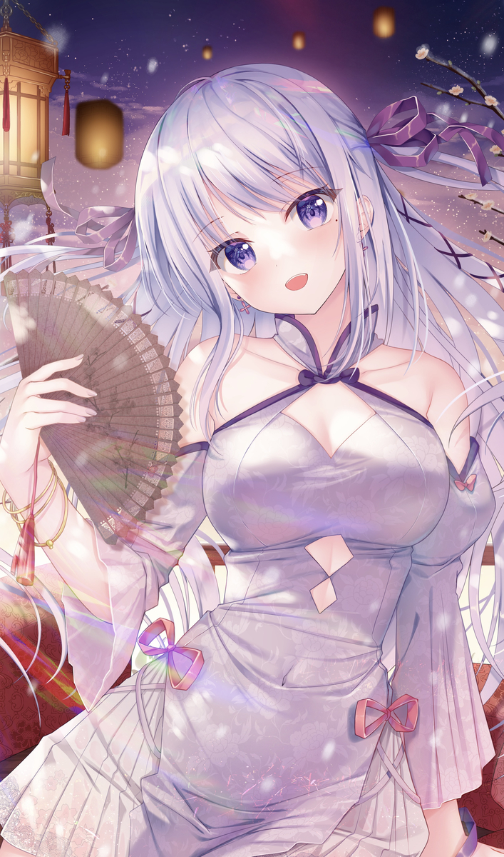 This is a pixiv picture whose title is チャイナドレス.