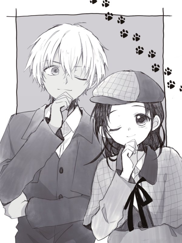 This is a pixiv picture whose title is コナンつめ 5.