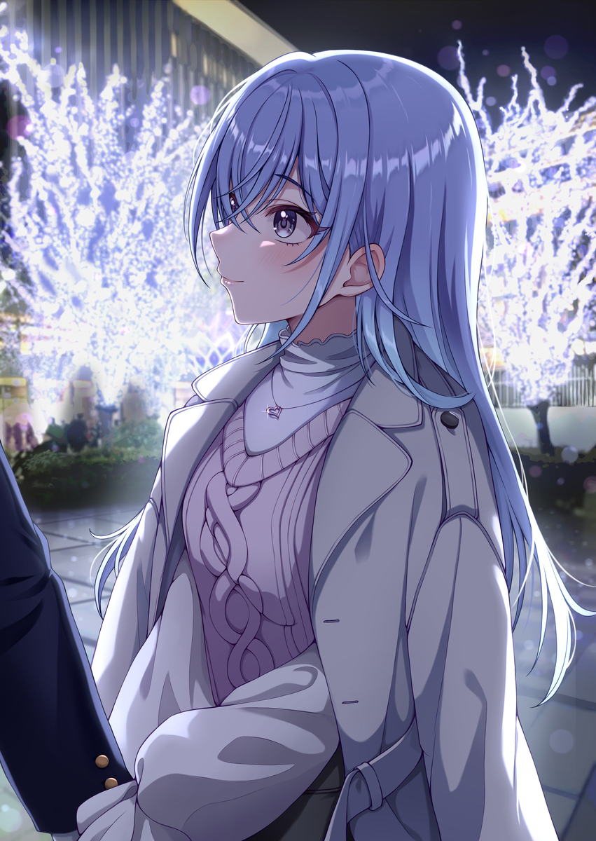 This is a pixiv picture whose title is 「ねえ、誘ってるんだよ?」.