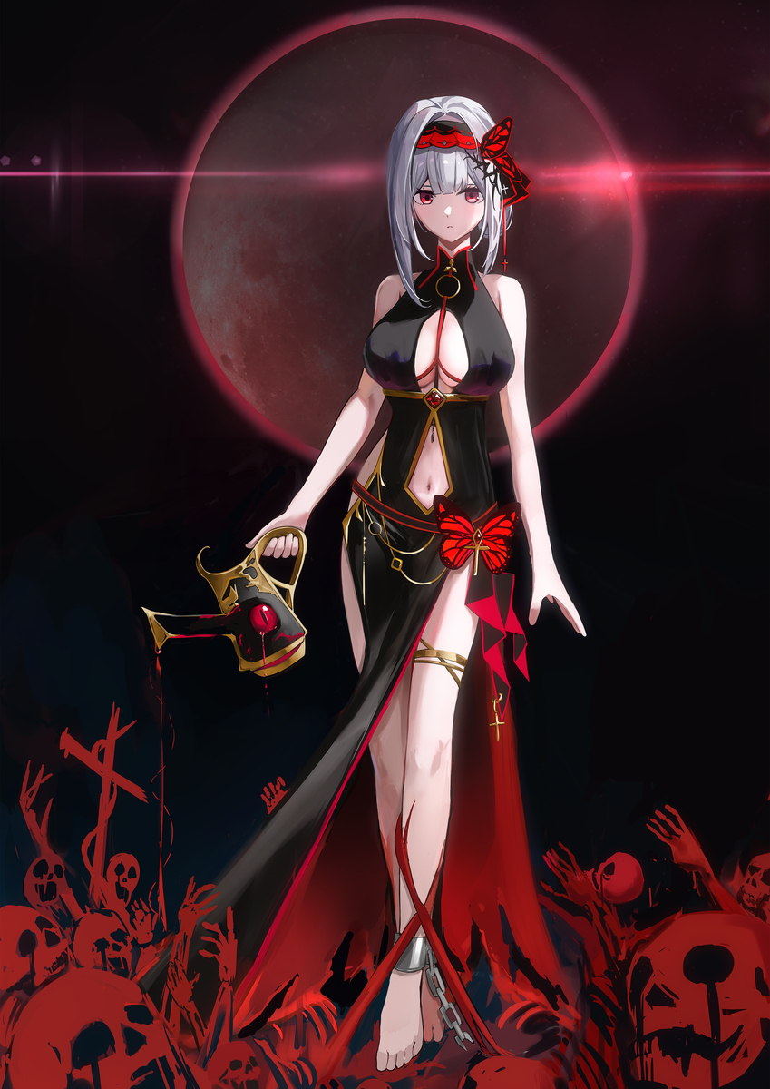 This is a pixiv picture whose title is 後悔のビブリス.