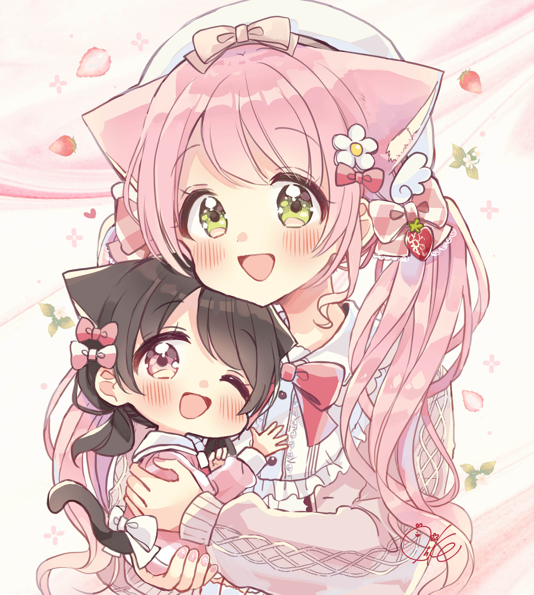 This is a pixiv picture whose title is モコはるちゃん！.