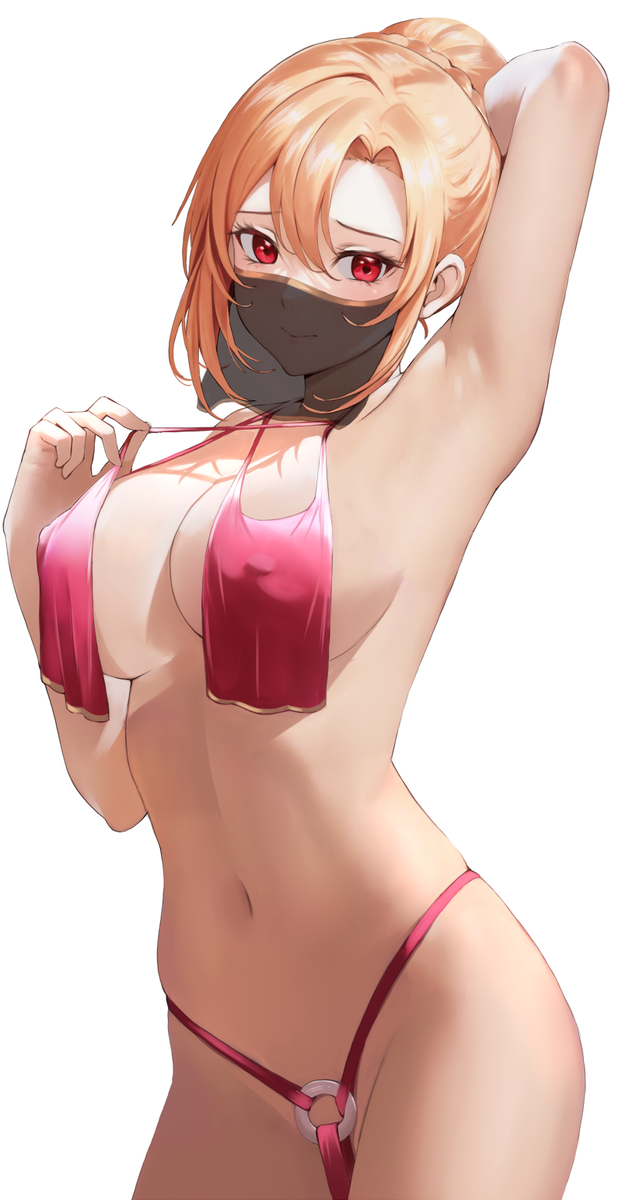 This is a pixiv picture whose title is リク絵.