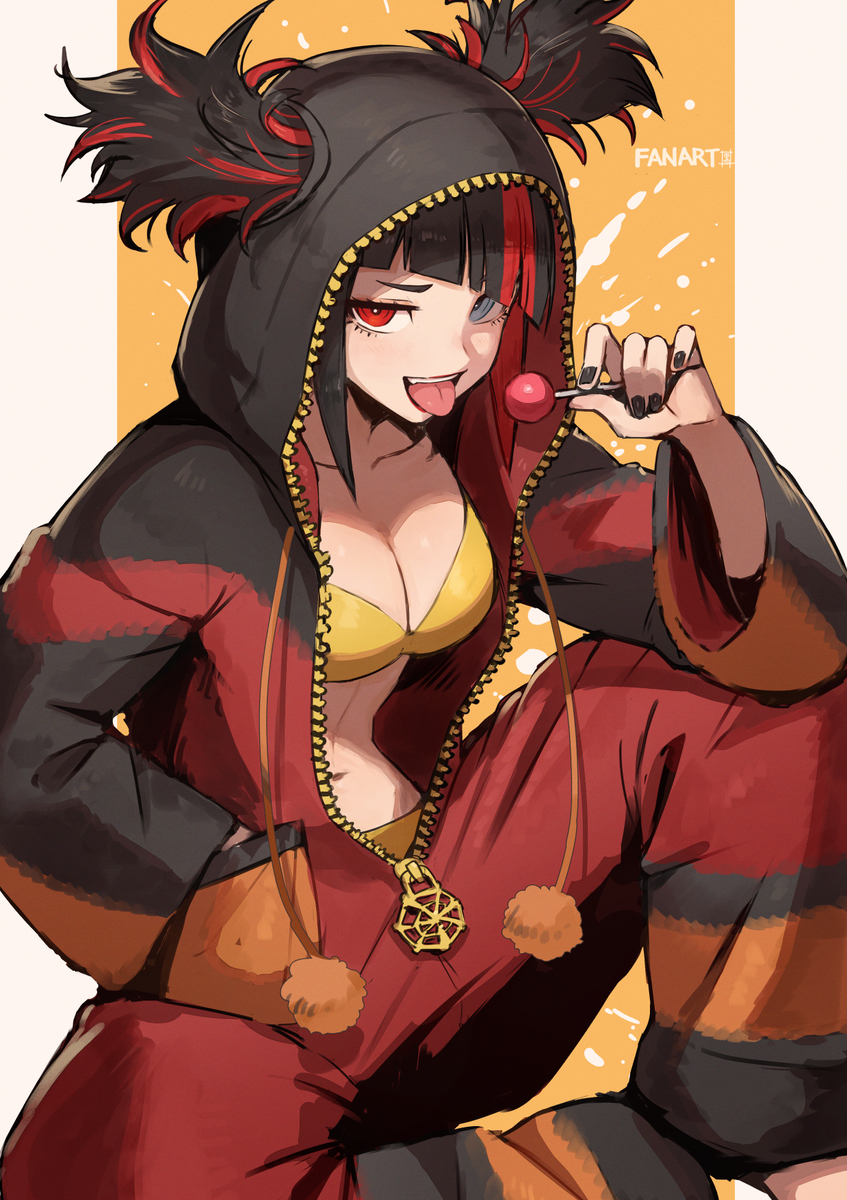 This is a pixiv picture whose title is １００万＄の女.