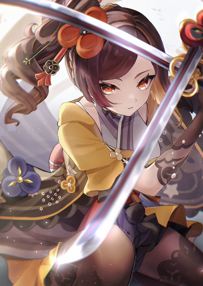 This is a pixiv picture whose title is 千織.