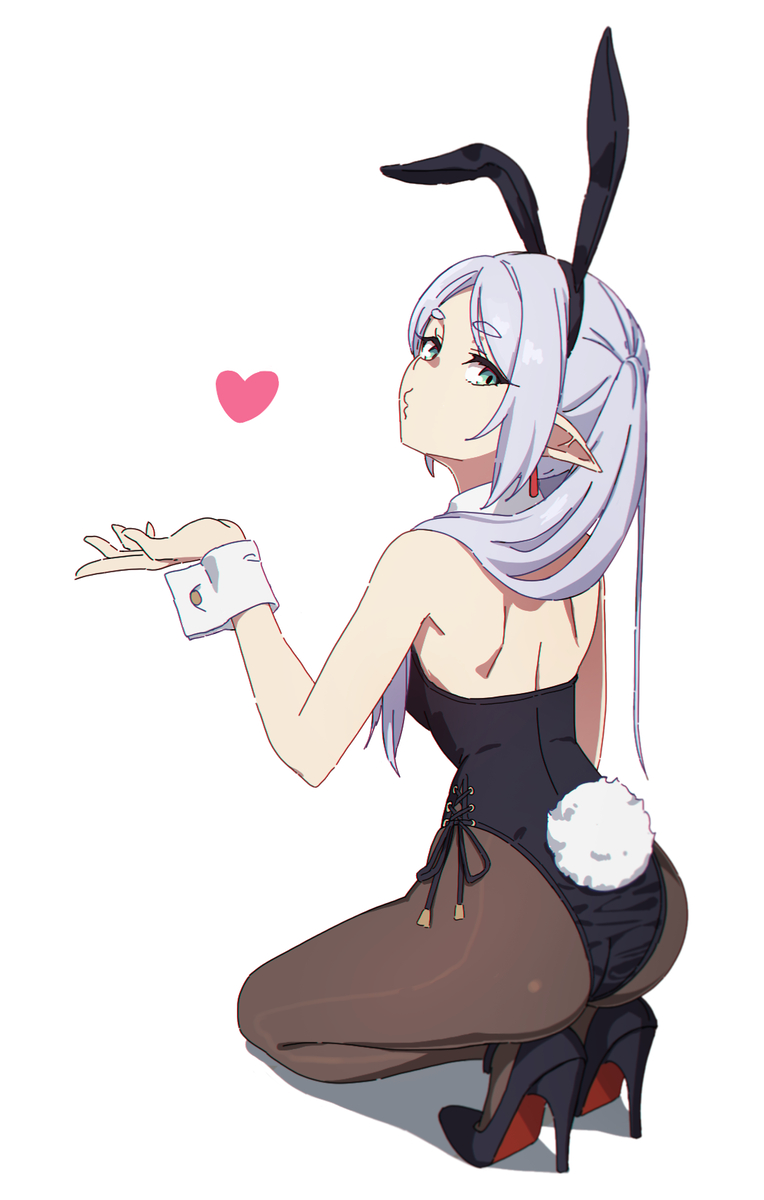 This is a pixiv picture whose title is 葬送のフリーレン.