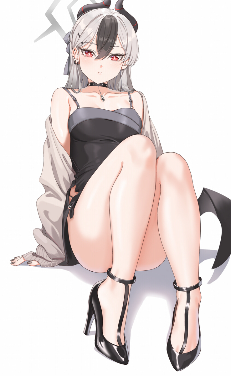 This is a pixiv picture whose title is 鬼方カヨコ.
