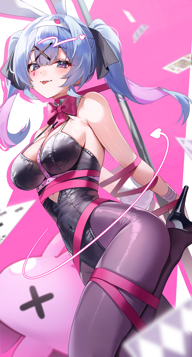 This is a pixiv picture whose title is ラビットホール.