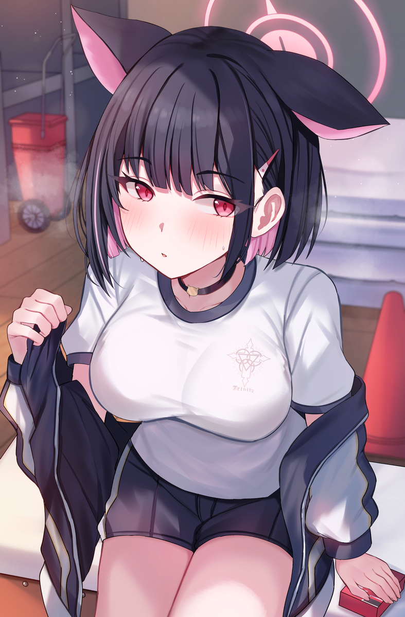 This is a pixiv picture whose title is 保健体育も教えて・・・.