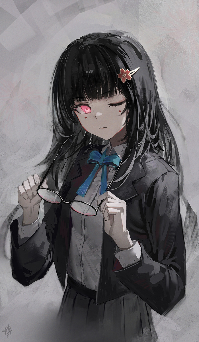 This is a pixiv picture whose title is 花火.