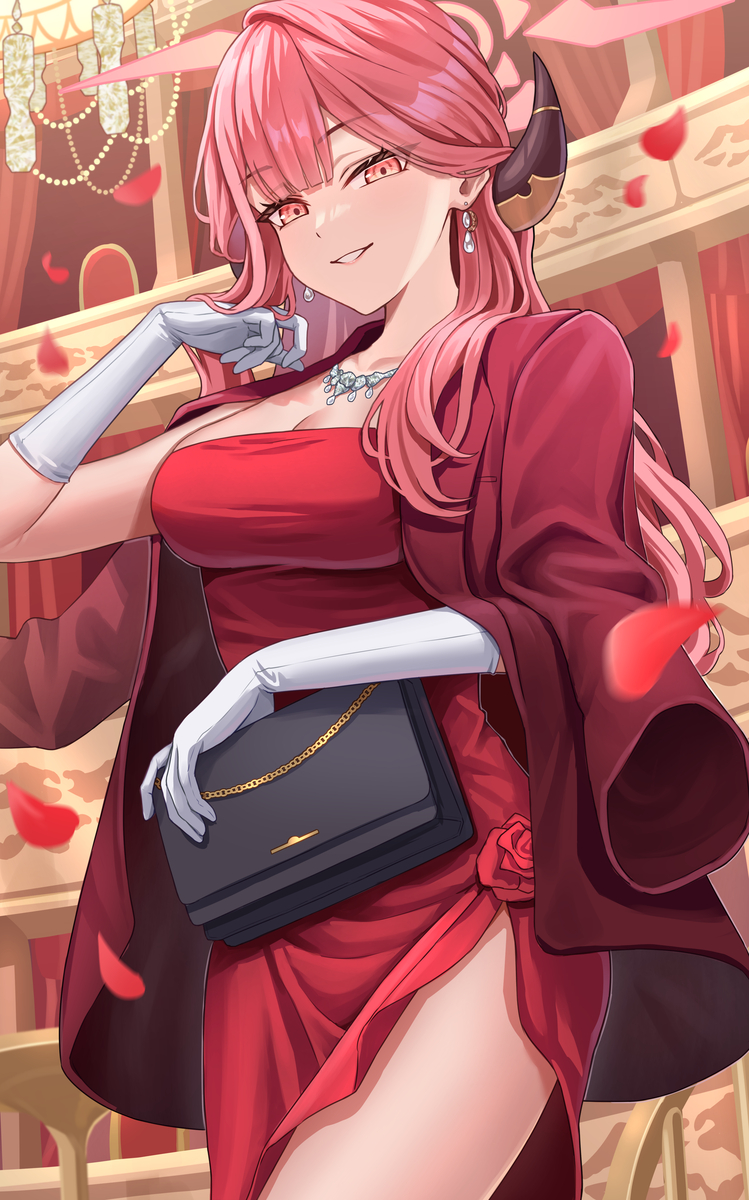 This is a pixiv picture whose title is ドレスアル.