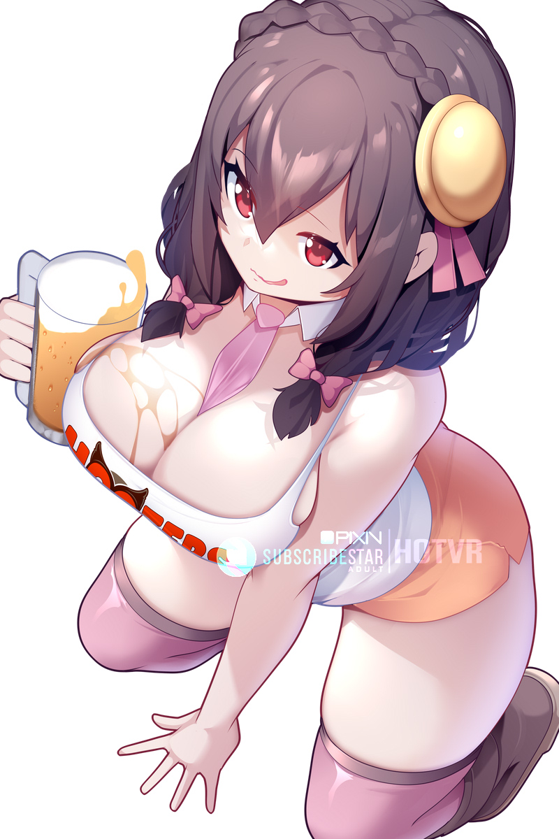 This is a pixiv picture whose title is Yunyun hooters.