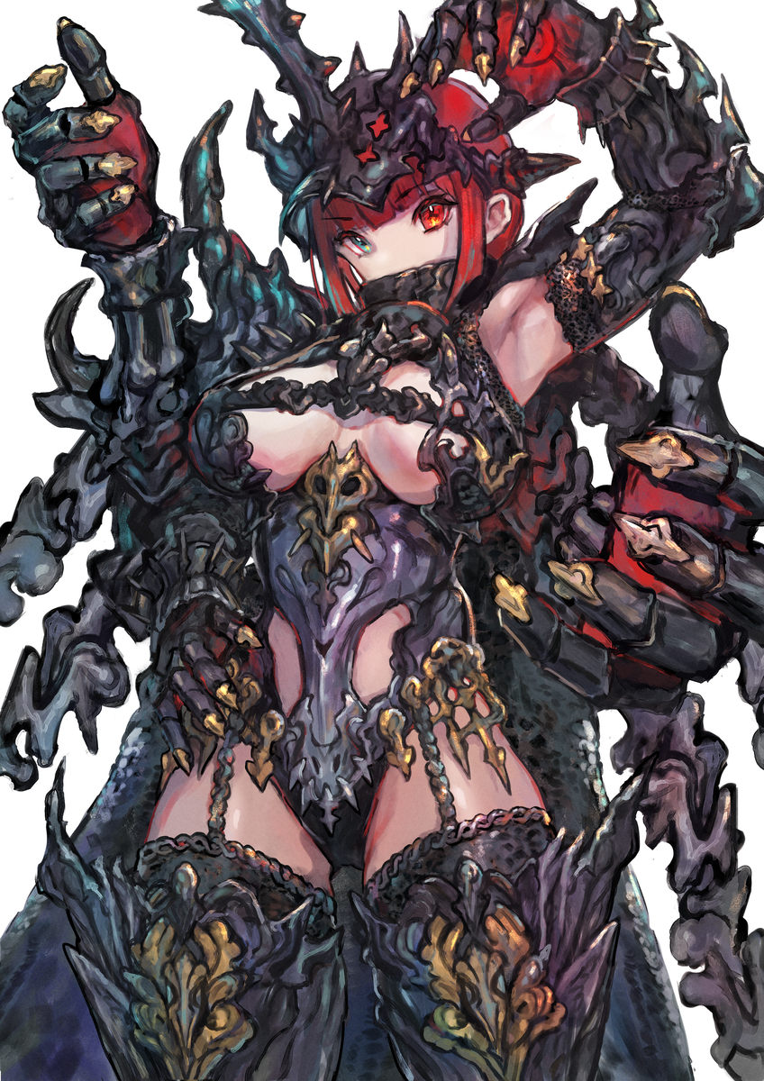 This is a pixiv picture whose title is ジャガーノート.