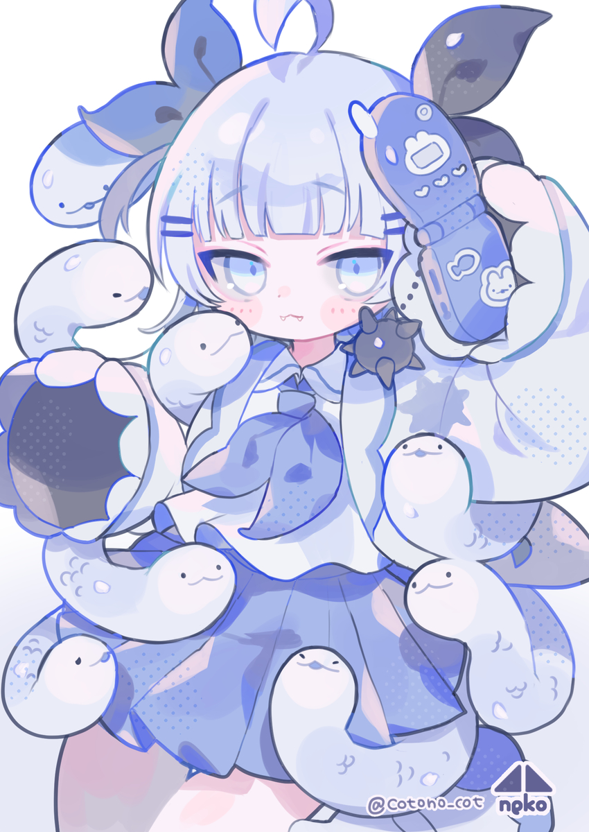 This is a pixiv picture whose title is Medusa.