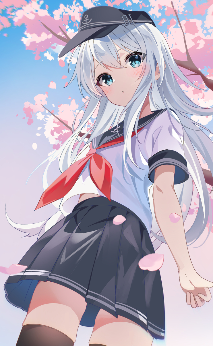 This is a pixiv picture whose title is 春の響.