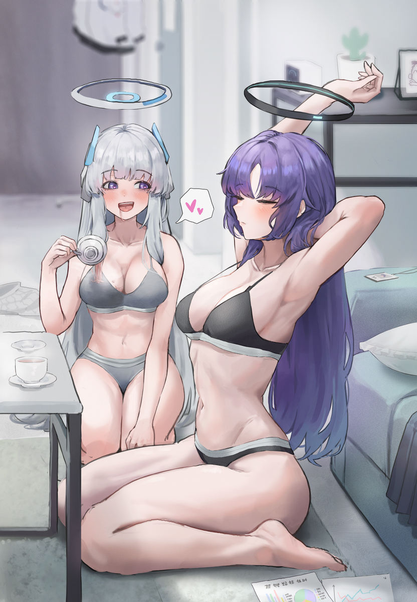 This is a pixiv picture whose title is ユウノア.