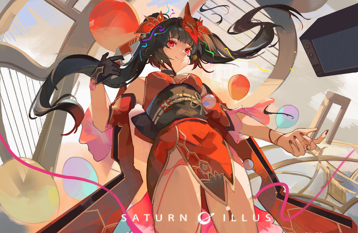 This is a pixiv picture whose title is Sparkle.
