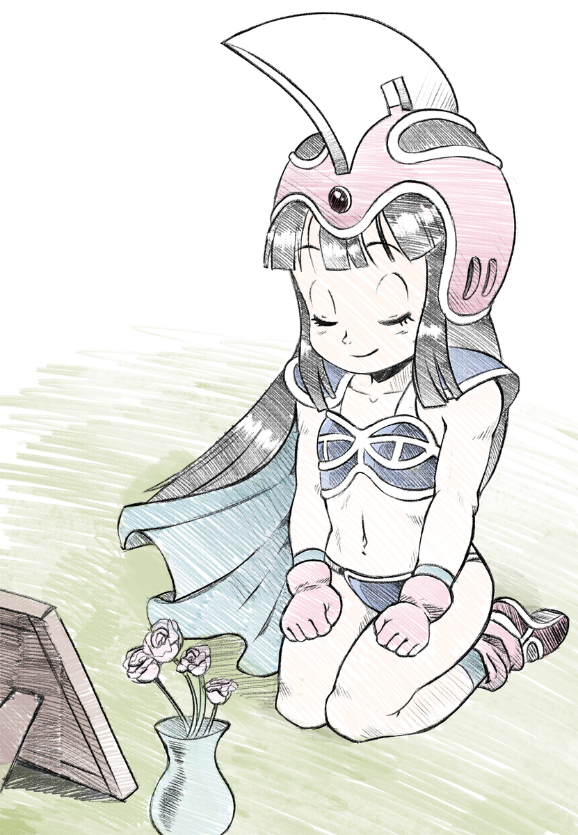 This is a pixiv picture whose title is goodbye.