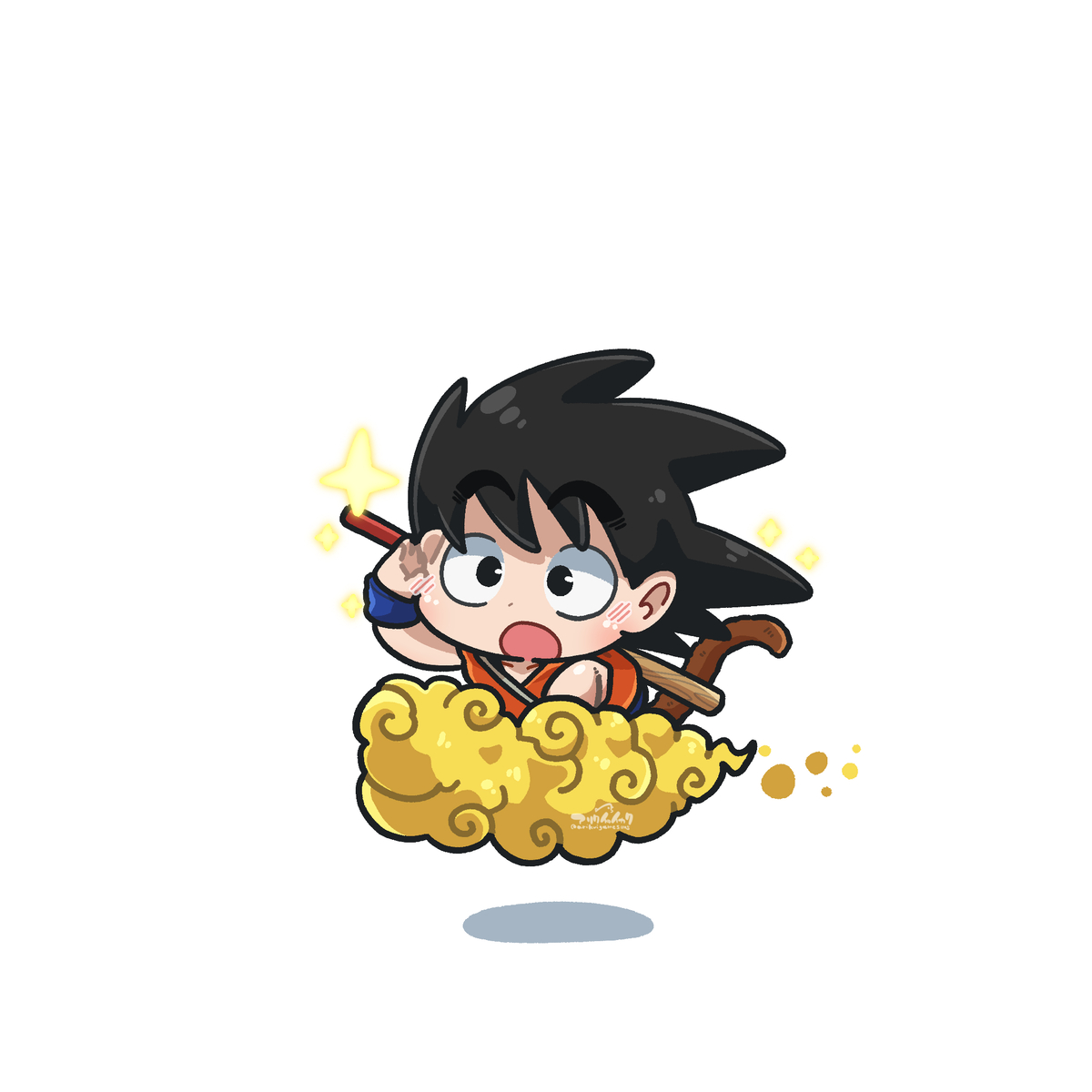 This is a pixiv picture whose title is 雲のマシンで今日も翔ぶのさ.