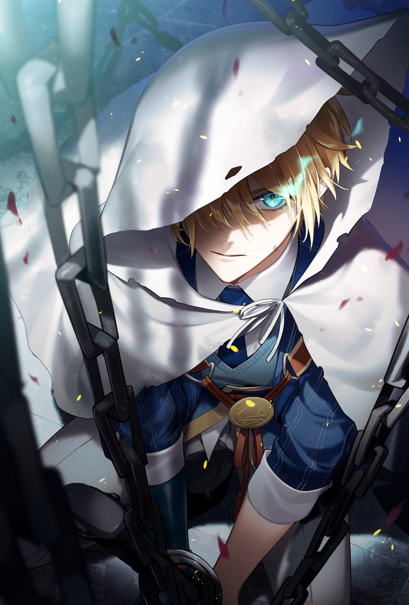This is a pixiv picture whose title is 呪縛と渇望.
