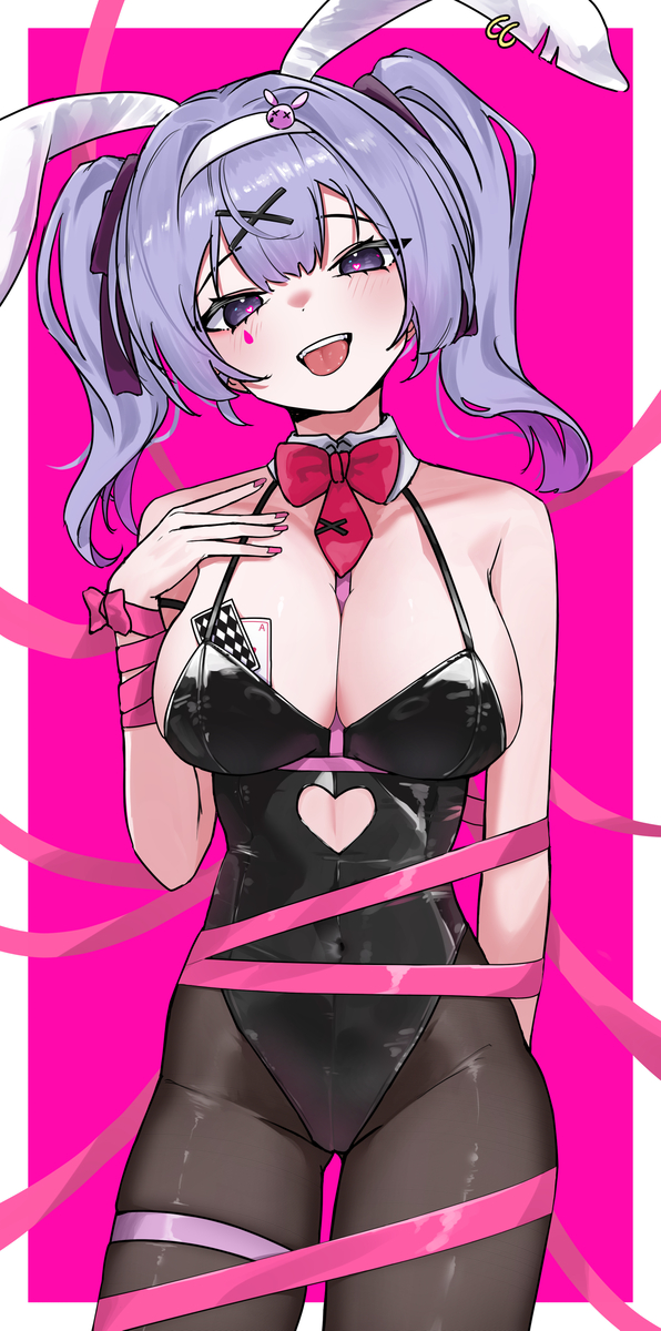 This is a pixiv picture whose title is 初音 ミク(ラビットホール).