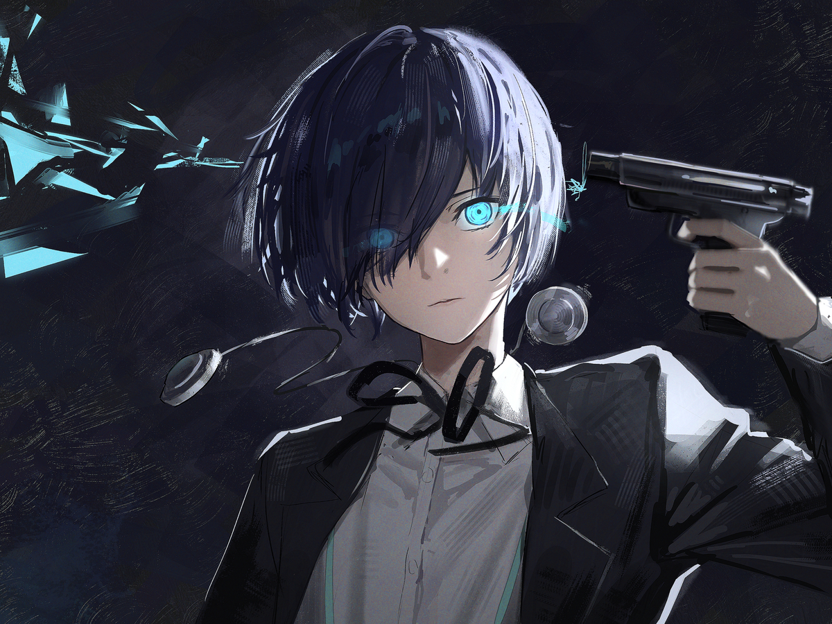 This is a pixiv picture whose title is 結城　理.