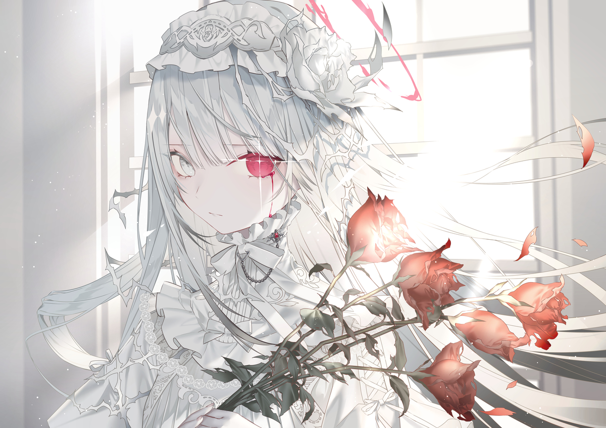 This is a pixiv picture whose title is 無題.