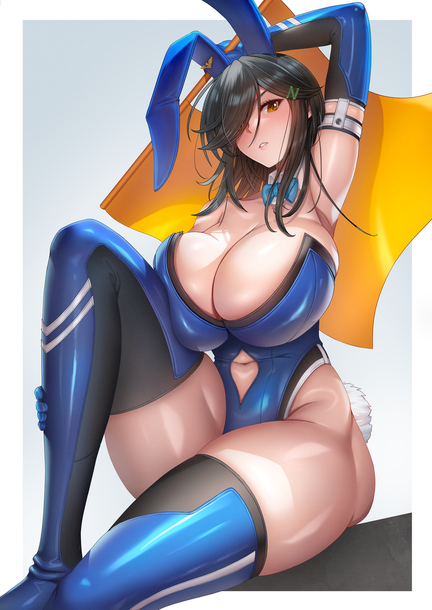 This is a pixiv picture whose title is バニーさん.