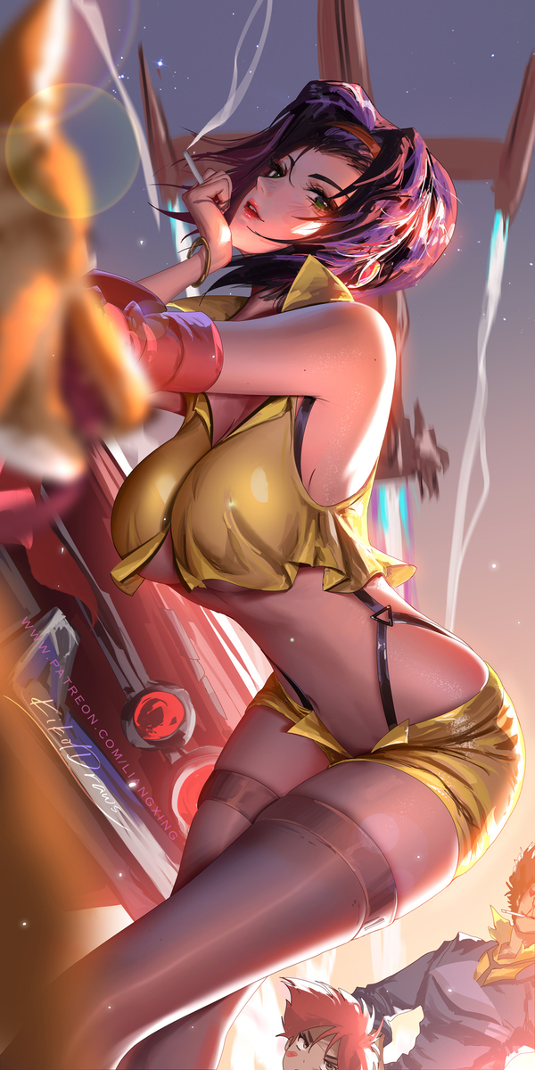 This is a pixiv picture whose title is Faye Valentine.