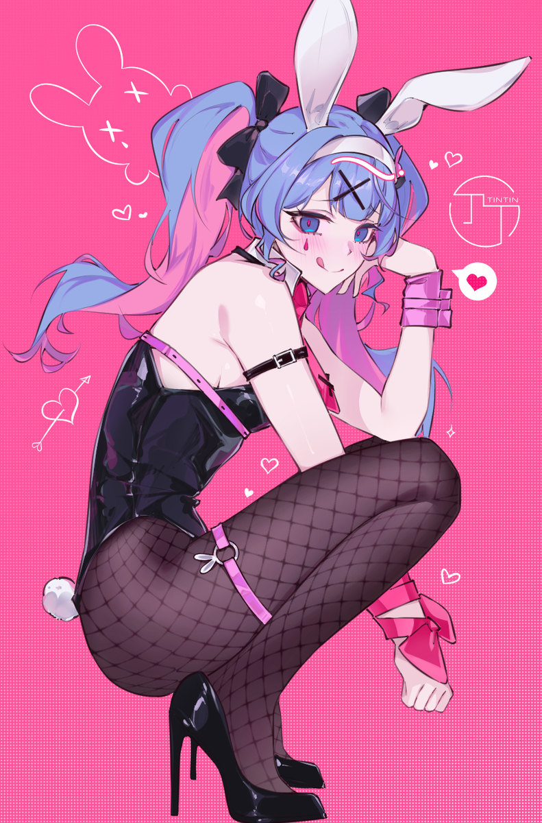 This is a pixiv picture whose title is ラビットホール.