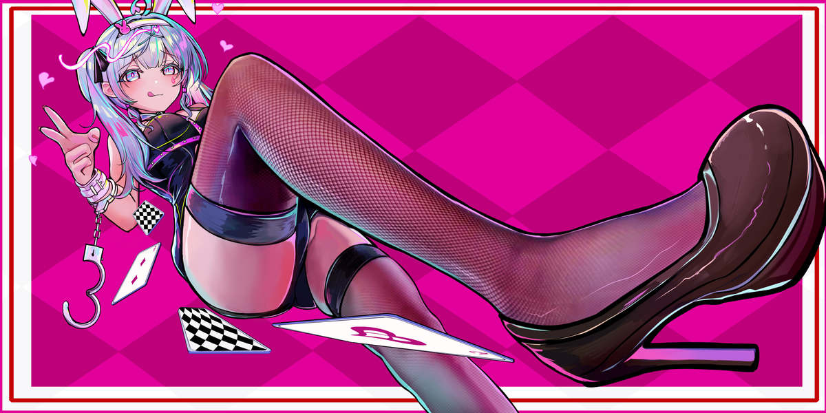 This is a pixiv picture whose title is ラビットホール RED 1.