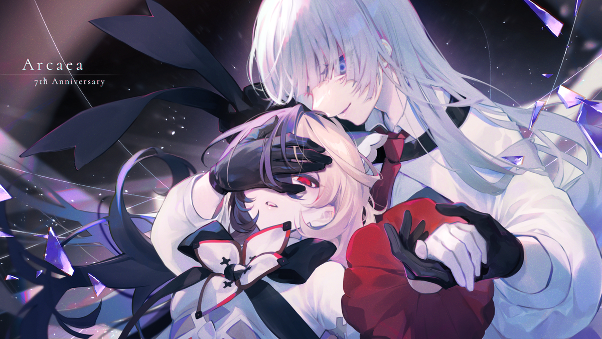 This is a pixiv picture whose title is Arcaea.