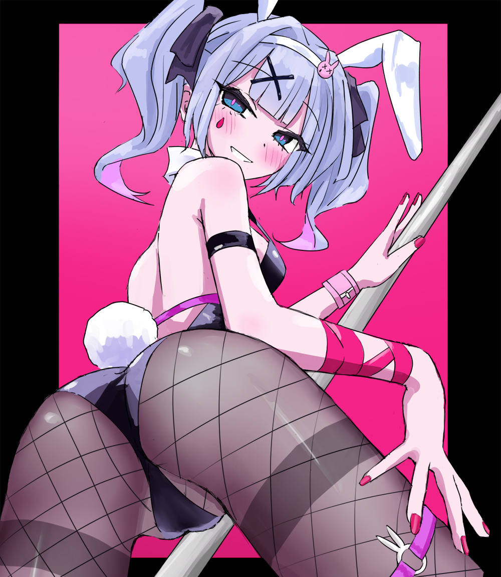 This is a pixiv picture whose title is ラビットホールミクさん.