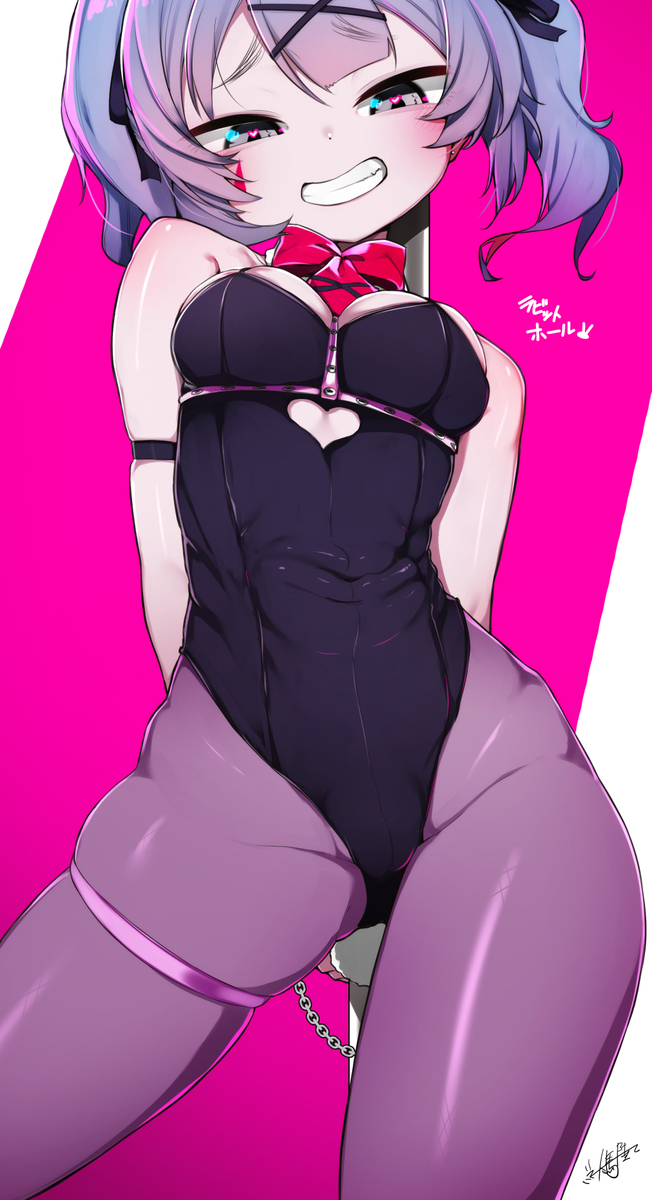 This is a pixiv picture whose title is ラビットホール.