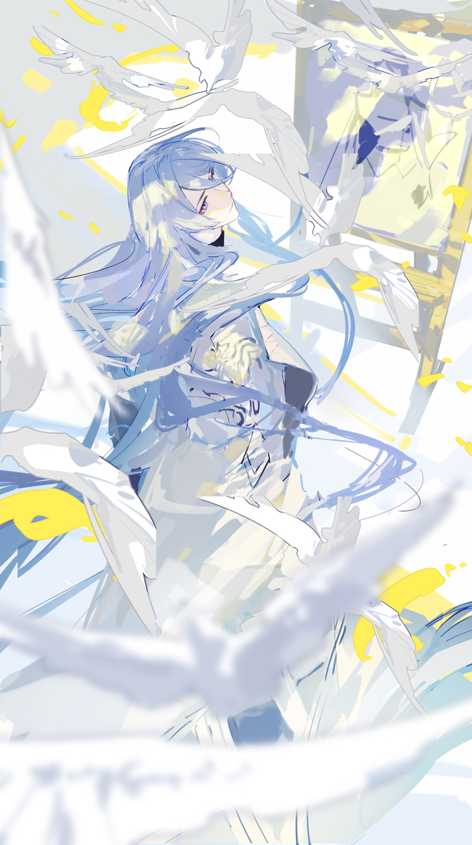 This is a pixiv picture whose title is 新雪.