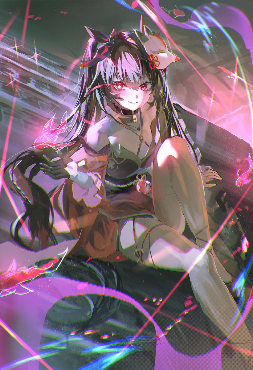 This is a pixiv picture whose title is SPARKLE.