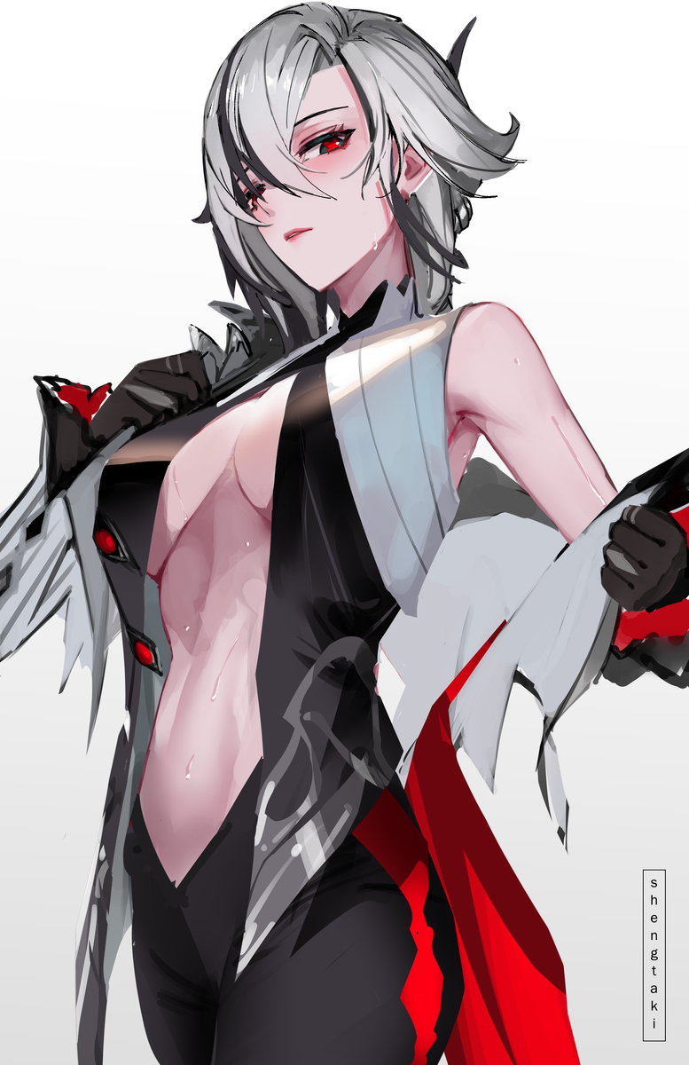 This is a pixiv picture whose title is 召使.